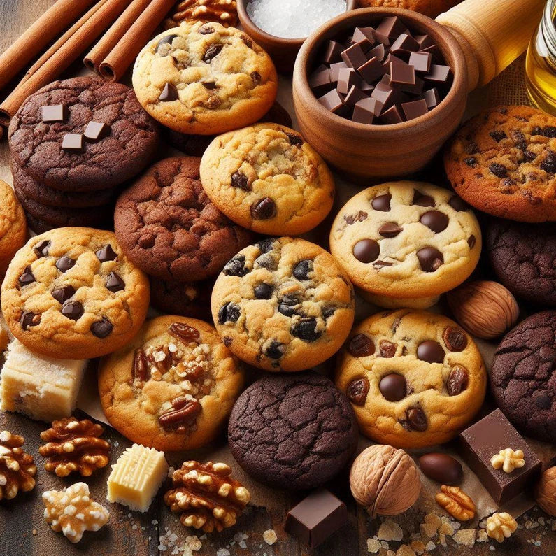 Sweet Vegan Cookie Baked Variety Box ( 4 Flavors)